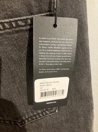 Bermuda Dr. Denim Meja Negro Talla 29