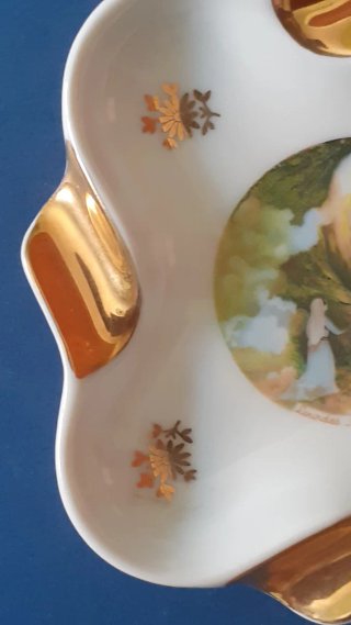 CENICERO PORCELANA LIMOGES