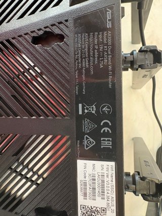 Router Gaming AX3000 ASUS Nero