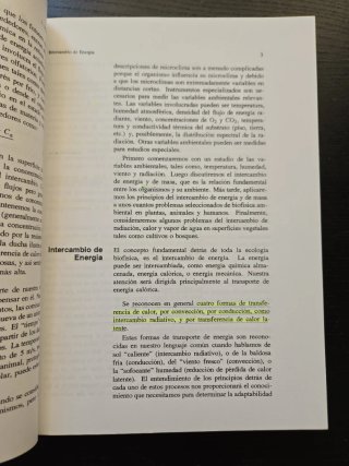Introducción a la Biofísica Ambiental