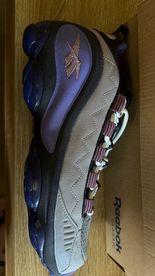 Zapatillas Reebok DMX10 Beige/Morado