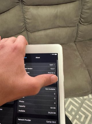 iPad Air 2 64gb plata