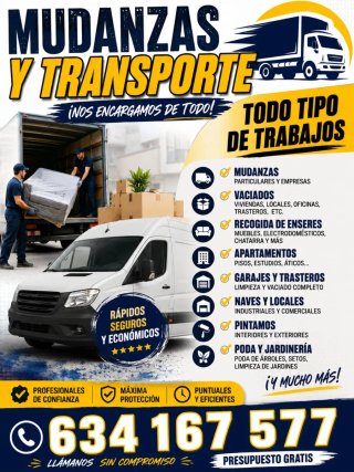 Mudanzas y vaciados 24h