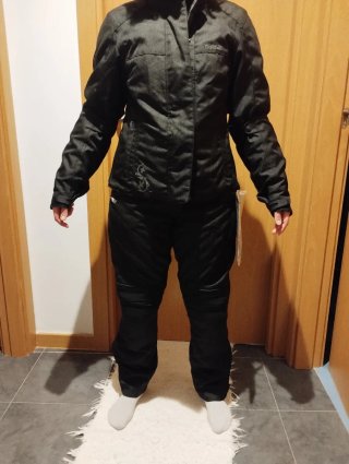 Traje completo moto mujer talla DS botas y guantes