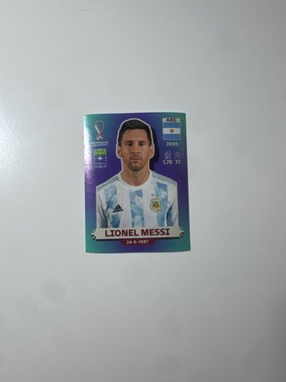 Cromo Messi 2022 ARG
