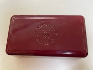 Molde Pan Hierro Fundido Le Creuset Rojo En caja.