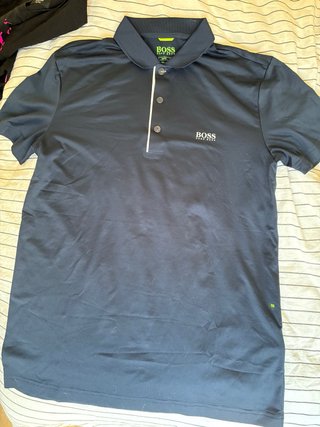 Polo Hugo Boss Azul Talla S