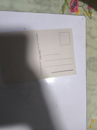 Postal antigua Nacimientos y defunciones
