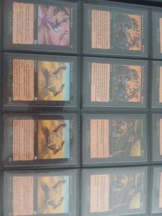 Lote cartas Magic The Gathering negras