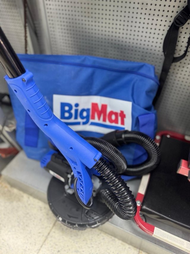 Lijadora Jirafa BigMat 225mm 750W + Bolsa