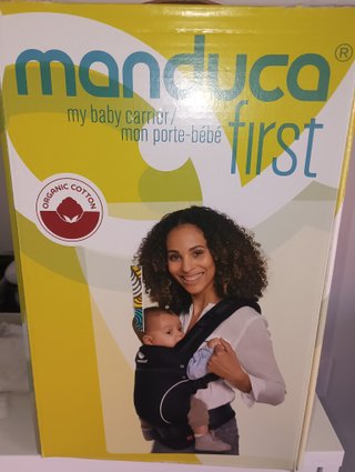 Mochila Porta Bebé Manduca First Alg. Orgánico