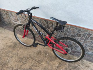 Bicicleta Montaña 24 Doble Suspensión