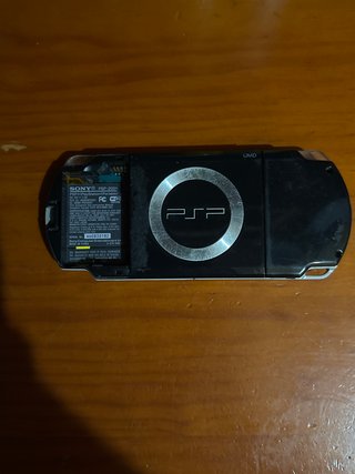 Consola PSP Sony Negra 2001 sin tapa sin cargador