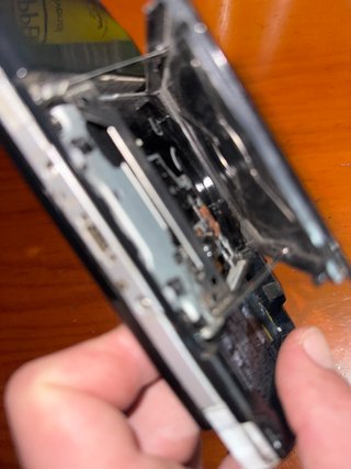 Consola PSP Sony Negra 2001 sin tapa sin cargador