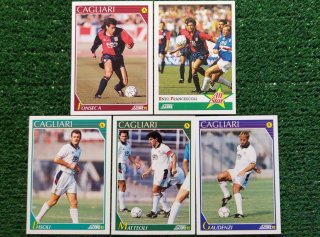 5 Carte Score 92 Cagliari Calcio Figurone