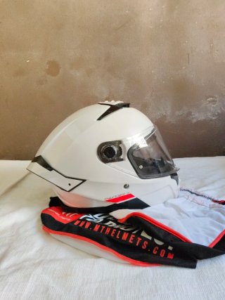 Casco Moto MT Helmets Blanco