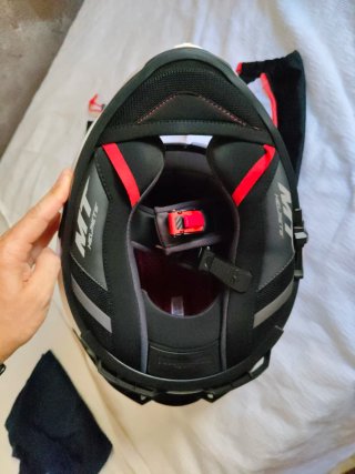 Casco Moto MT Helmets Blanco