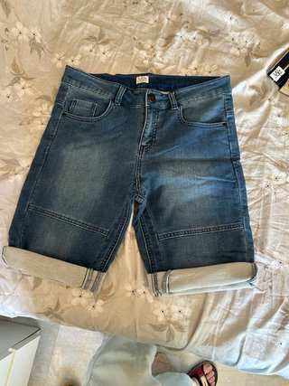 Bermudas Vaquero Flex IKKS Azul