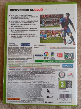 Lote 2 Giochi Xbox 360: F1 2011 e FIFA 13