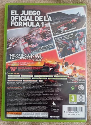 Lote 2 Giochi Xbox 360: F1 2011 e FIFA 13