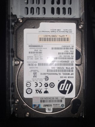 Discos Duro HP 600GB 10K SAS Tengo 16 de 600gb