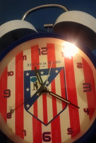 Reloj despertador At. Madrid