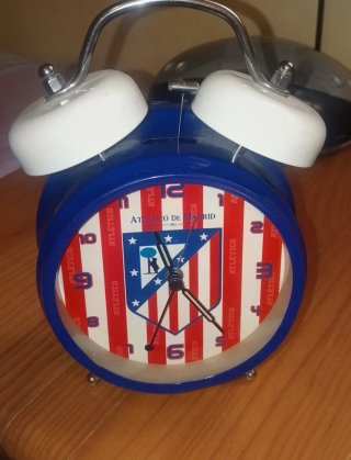 Reloj despertador At. Madrid