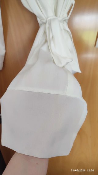 Batín Novia Etam Blanco Talla M
