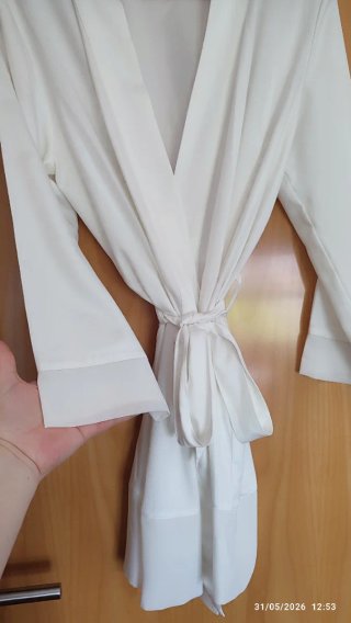 Batín Novia Etam Blanco Talla M