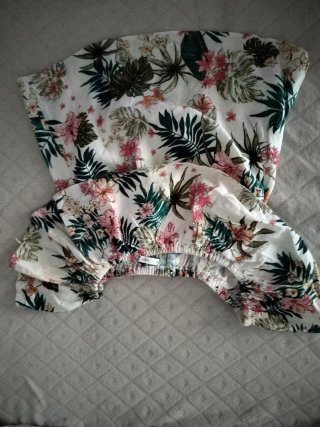 Camisa/Top Mujer Easy Wear Estampado Floral Talla