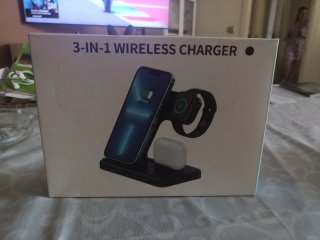 Cargador Inalámbrico 3 en 1
