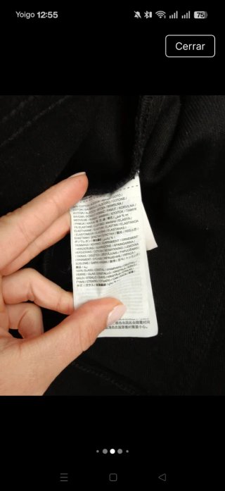 Chaqueta vaquera negra Mango tachuelas