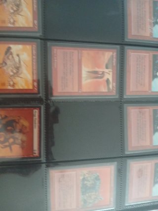 Lote cartas Magic The Gathering rojas