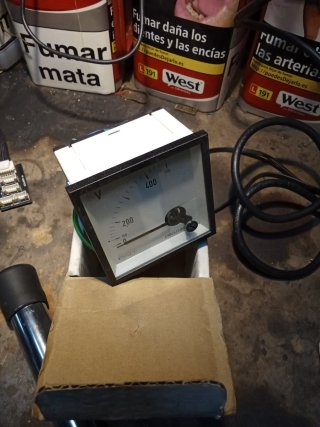 Voltímetro EC72 500V Circutor