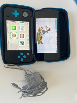 Nintendo 2DS XL Negra y Azul