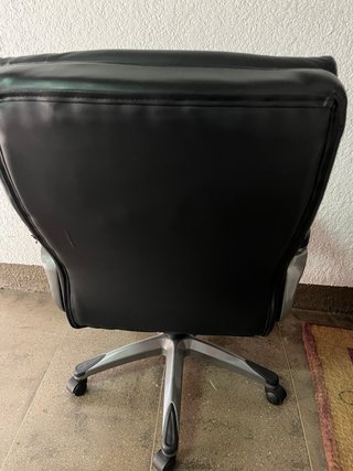Silla de oficina El Corte Inglés Negra