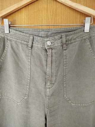 Pantalón ancho verde