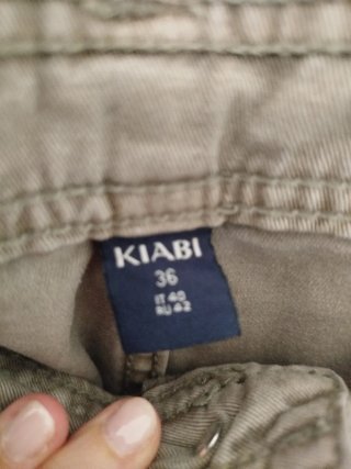 Pantalón ancho verde