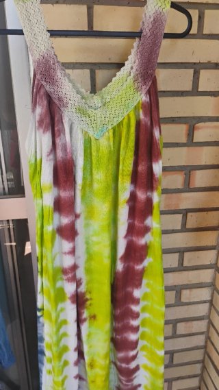 Vestido Verano Tie Dye Talla Única