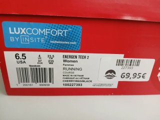 Zapatillas Reebok Running y fitness Granates Mujer