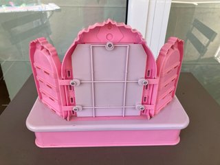 Tocador Polly Pocket Rosa y amarillo