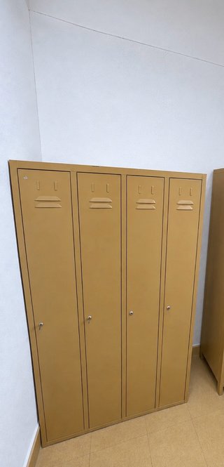 Taquillas de vestuario metálicas