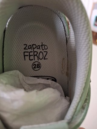 Sandalias Zapato Feroz Mint Talla 28