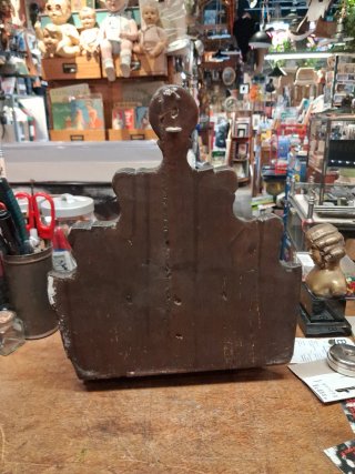 Especiero/Salero Antiguo de Madera