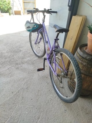 Bicicleta de Montaña Morada
