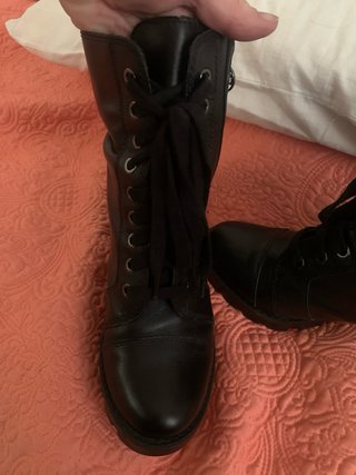 Botines Guess Negros Tacon Plataforma