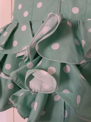 Vestido Gitana Niña T8 Lunares