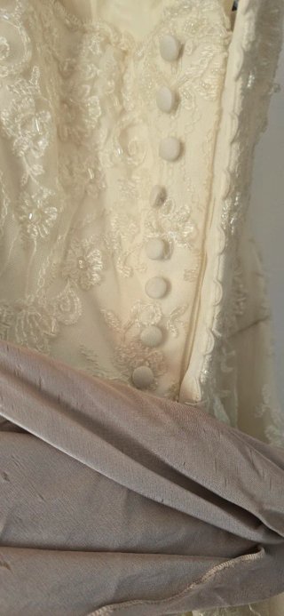 Vestido de Novia Pepe Botella T40 Encaje Nude