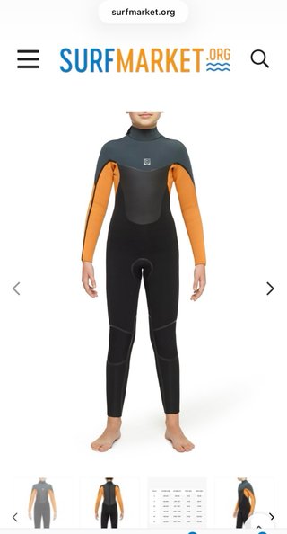 Traje Surf de Neopreno Deeply niño/junior talla 14