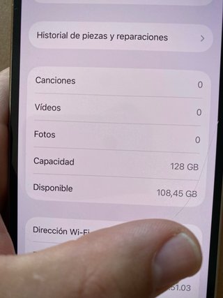 iPhone 13 Pro 128GB Bianco - Angolo Schermo Rotto